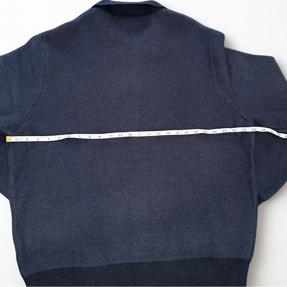 Slate & Stone Navy Knit Button Cardigan XL Grandpacore Academia Minimalist NWT - Picture 6 of 8